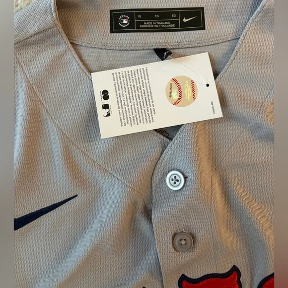 Nike Authentic Boston Red Sox Roman Anthony #19 MLB Gray Jersey Men’s Sz: XL - Picture 7 of 8